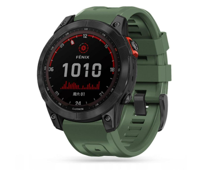 Pasek i akcesoria do zegarków TECH-PROTECT Iconband do Garmin Fenix (26mm) Army Green 9589046921636